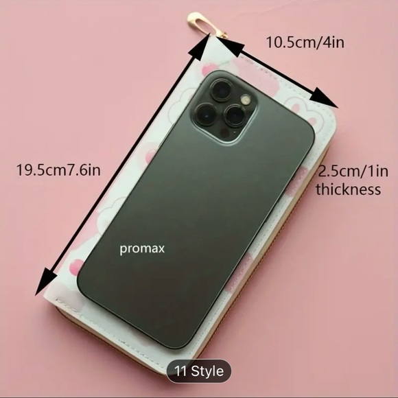 Sanrio Hello Kitty Strawberry Wallet - Picture 2 of 5